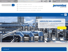 Tablet Screenshot of jeremias.de